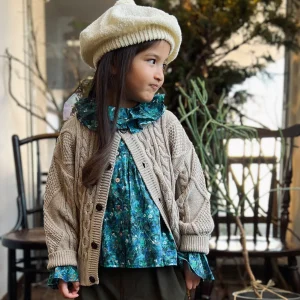 Organic Cotton Knit Cardigan