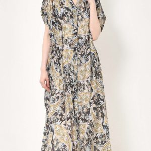 ハンドスモックシャツワンピース